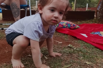 Foto - Mostra do Cotidiano e Dia da Família, na EMEI de Bozano.