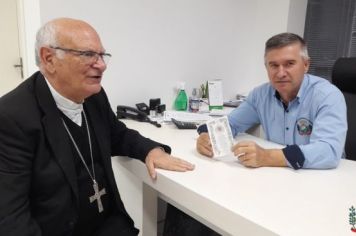 Foto - Visita Arcebispo Dom Ângelo Massafra