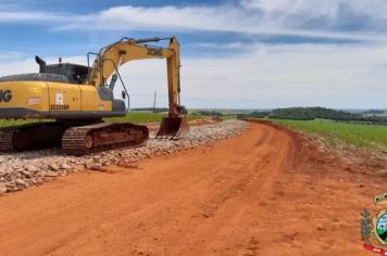 Foto - Sequência obras asfaltamento Linha 14