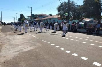 Foto - Desfile Cívico Farroupilha realizado em Bozano