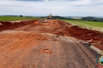 Foto - Sequência obras asfaltamento Linha 14