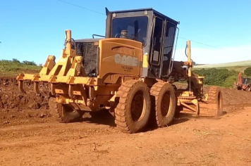 Foto - CONTINUAÇÃO DA OBRA DO ASFALTO DA COMUNIDADE DE BOA ESPERANÇA.