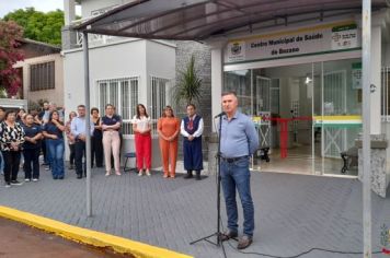 Foto - Reinauguração do Centro Municipal de Saúde