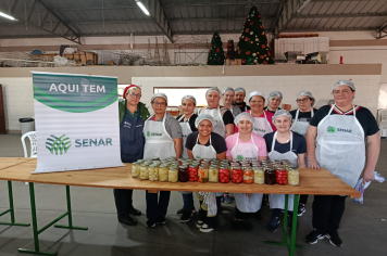 Curso de Processamento de Hortaliças é Realizado em Bozano.
