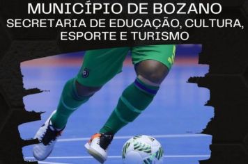 10ª rodada do campeonato municipal de Futsal de Bozano teve 25 gols