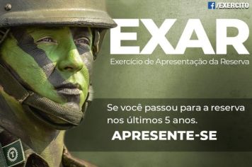 Junta de Serviço Militar recebe militares da reserva para o EXAR