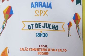 Escola São Pio X realiza arraiá julino na sexta-feira, 07