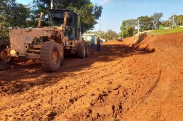 Inicia obra de calçamento em rua paralela à André Bagio