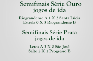 Riograndense B, Santa Lúcia e Letos A e Salto saem na frente nas semifinais da bocha