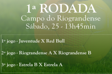 Campeonato Municipal de Futebol Sete inicia neste sábado, 25