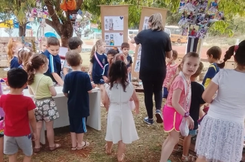 Mostra do Cotidiano e Dia da Família, na EMEI de Bozano.