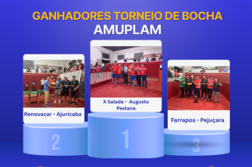 Bozano sedia Torneio Amuplam de Bocha Livre com grandes disputas!