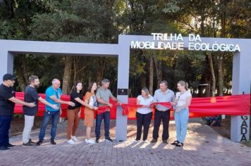 Inauguração da Trilha da Mobilidade Ecológica marca comemorações do aniversário de Bozano 