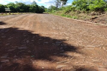 Calçamento da via de acesso a localidade de Salto pela BR-285 está concluído