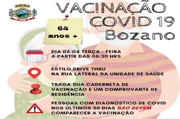 Integrantes da Brigada Militar de Bozano serão vacinados nesta terça-feira