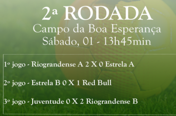 Confira os resultados da 2ª rodada do Municipal de Futebol 7