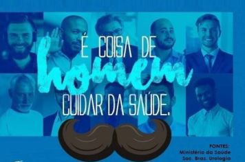 Novembro Azul: “É coisa de homem cuidar da saúde”
