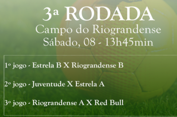 3ª rodada do Municipal de Futebol 7 acontece neste sábado, 08
