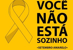 Setembro Amarelo – Mês de Prevenção ao Suicídio