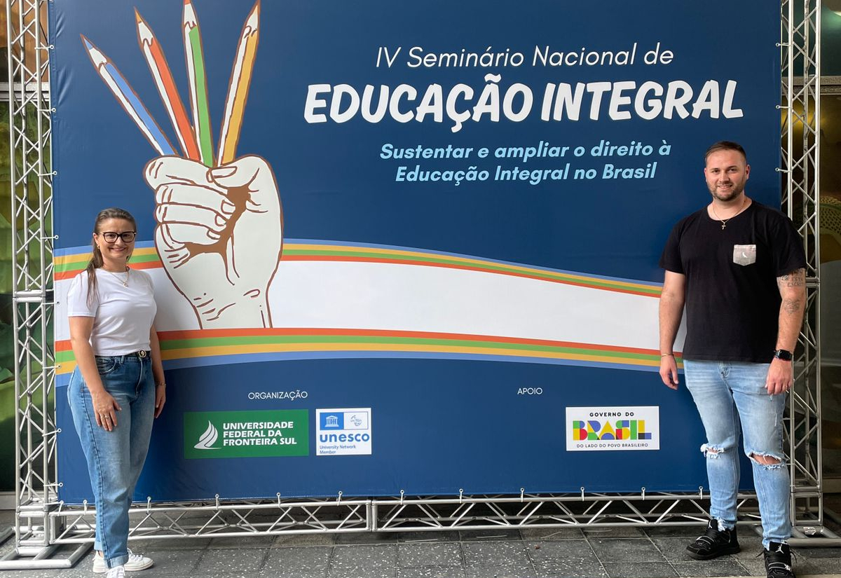 Educação de Bozano presente no IV Seminário Nacional de Educação Integral.