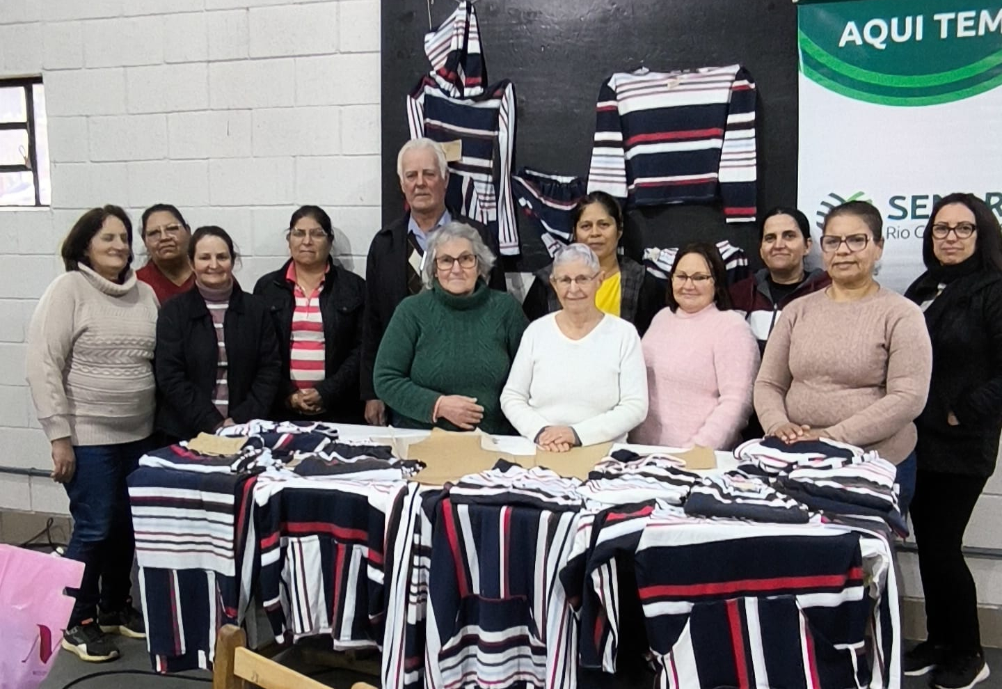 Encerramento da Segunda Etapa do Curso de Corte e Costura.