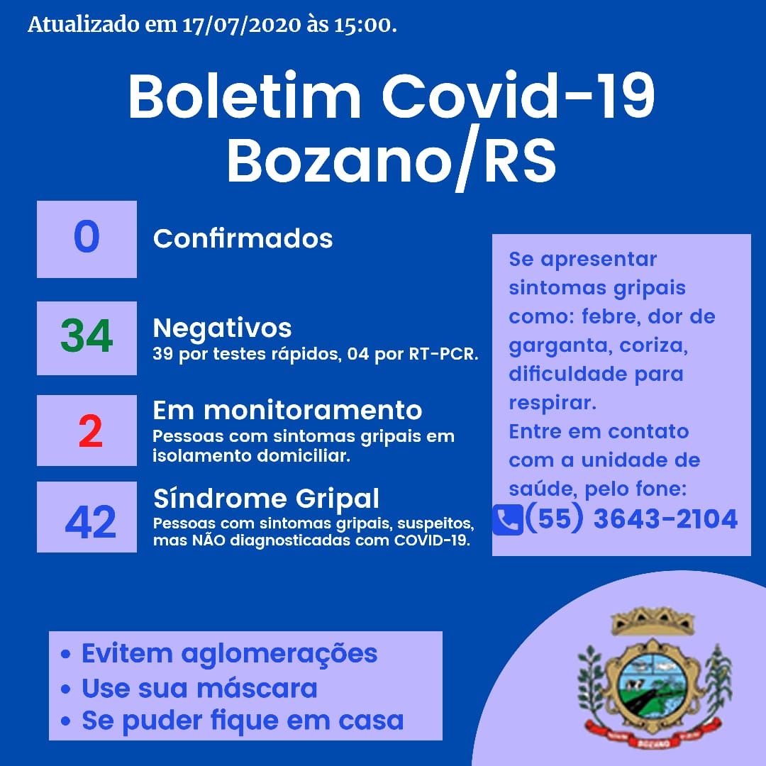 Boletim Covid-19 Bozano