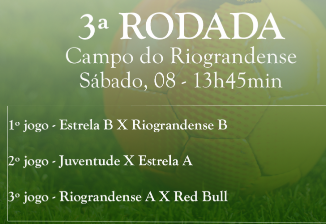 3ª rodada do Municipal de Futebol 7 acontece neste sábado, 08