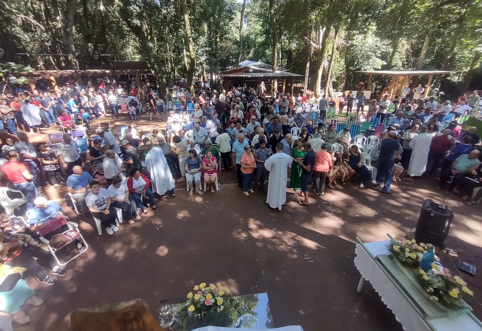 TRADIÇÃO E FÉ NA MISSA DA MATA DO RINÇÃO DOS COSTA BEBER 