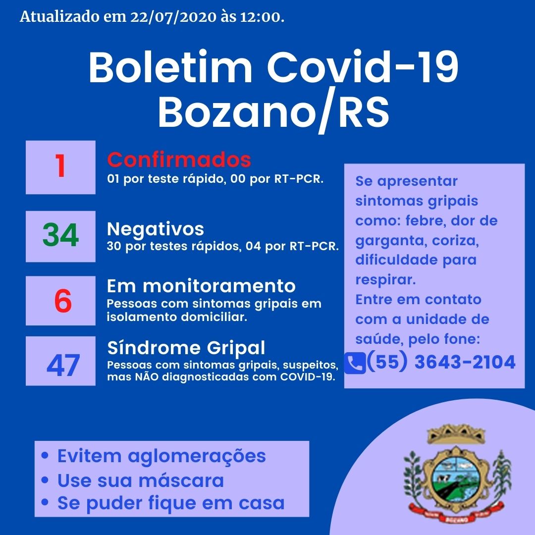 Boletim Covid-19 Bozano