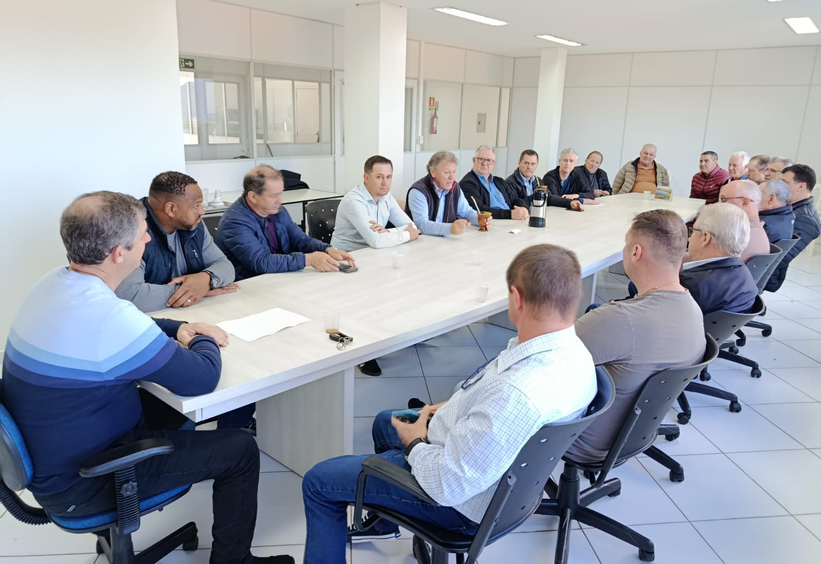 VISITA DO DEPUTADO FEDERAL AFONSO HAMM