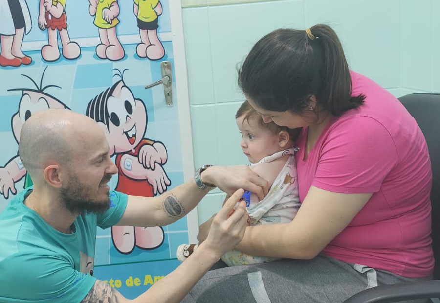 No último sábado, dia 11 de outubro, ocorreu na Unidade básica de Saúde Campanha de Multivacinação para a atualização de calendário vacinal. 